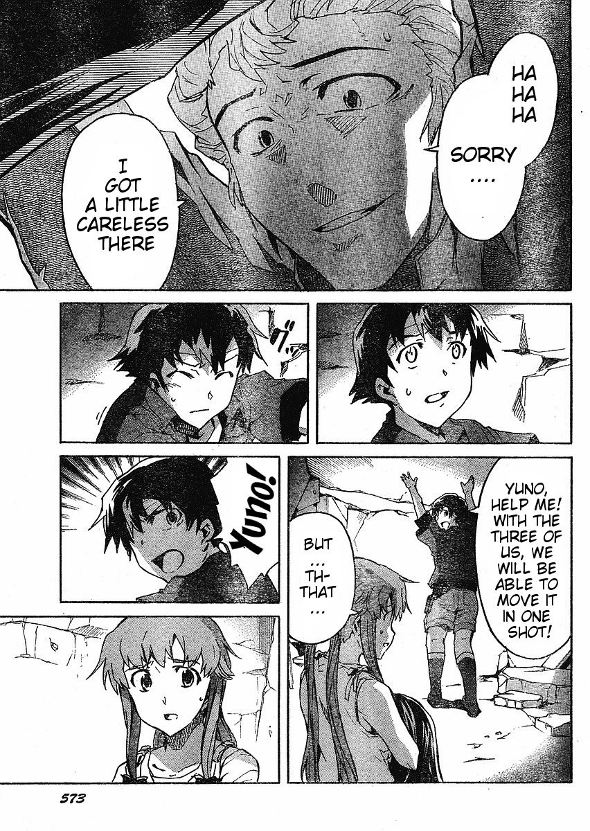 Mirai Nikki Chapter 33 page 22 - Chapter 33: The Worst Today