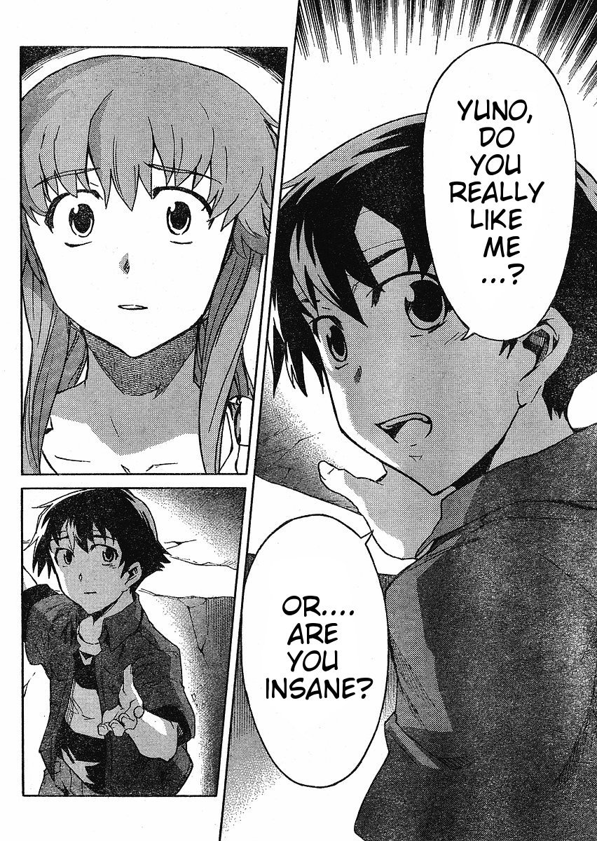 Mirai Nikki Chapter 33 page 23 - Chapter 33: The Worst Today