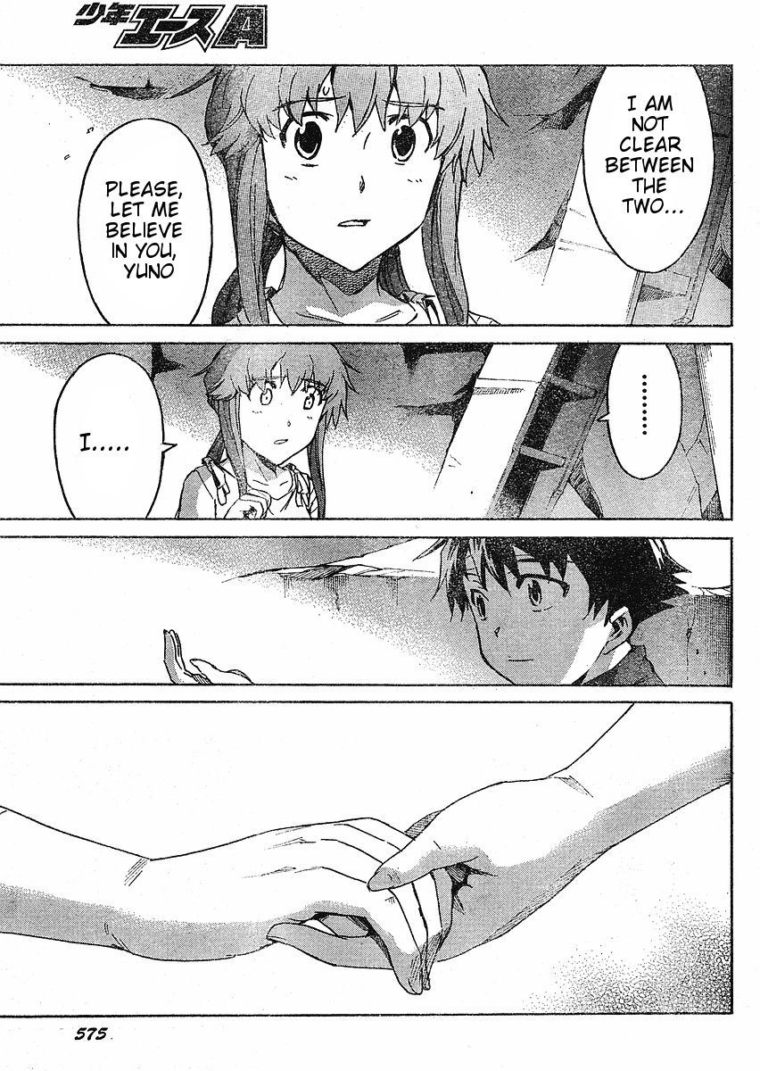 Mirai Nikki Chapter 33 page 24 - Chapter 33: The Worst Today