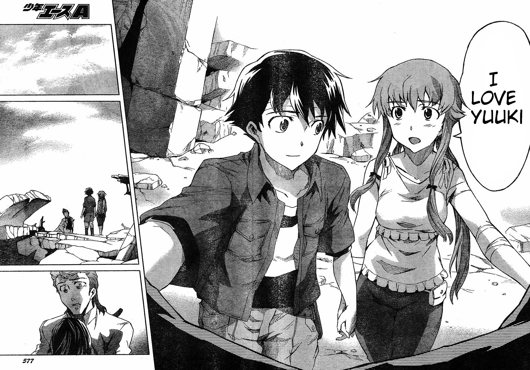Mirai Nikki Chapter 33 page 25 - Chapter 33: The Worst Today