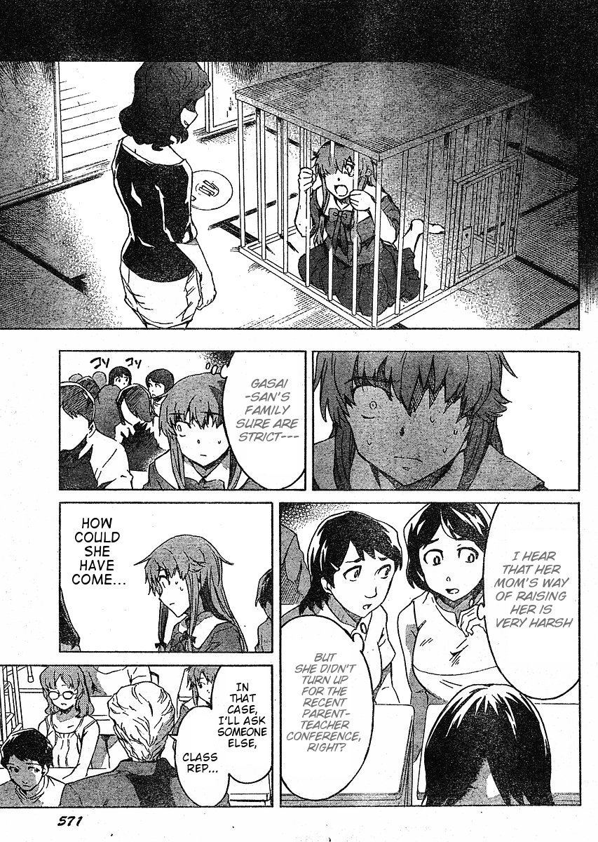 Mirai Nikki Chapter 34 page 11 - Chapter 34: Broken