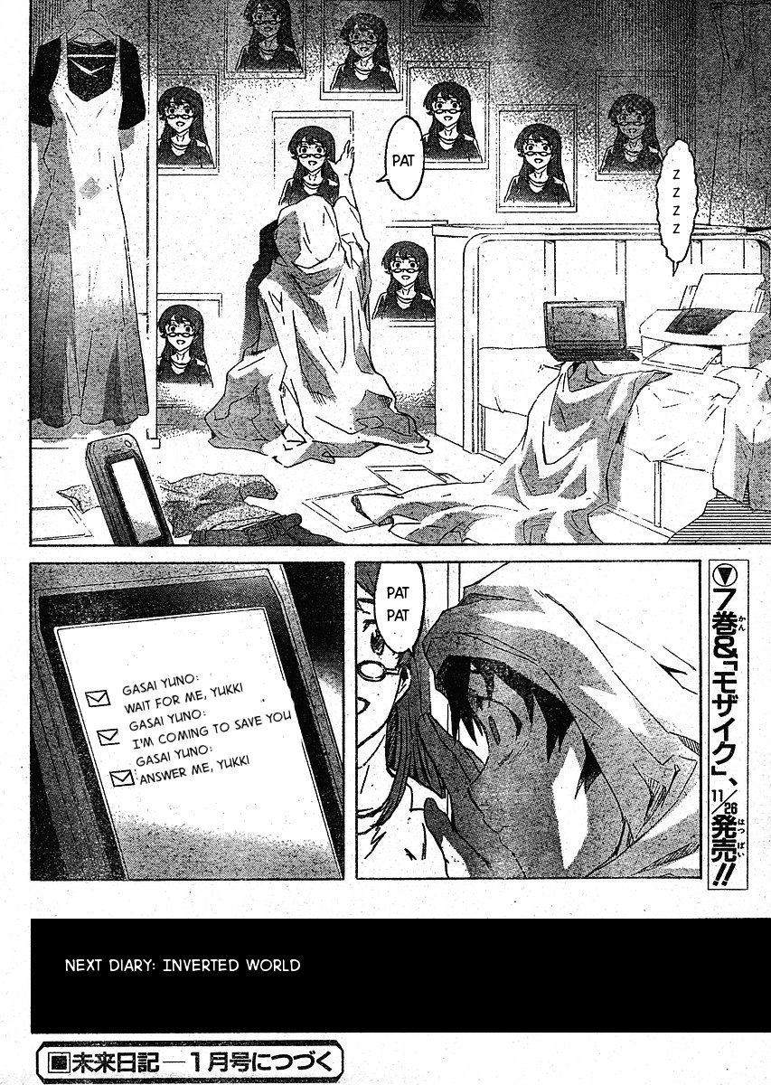 Mirai Nikki Chapter 34 page 36 - Chapter 34: Broken