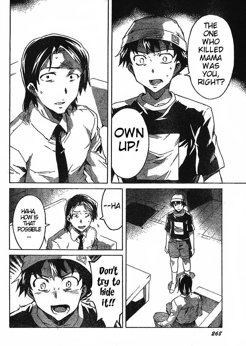 Mirai Nikki Chapter 35 page 10 - Chapter 35: Inverted World