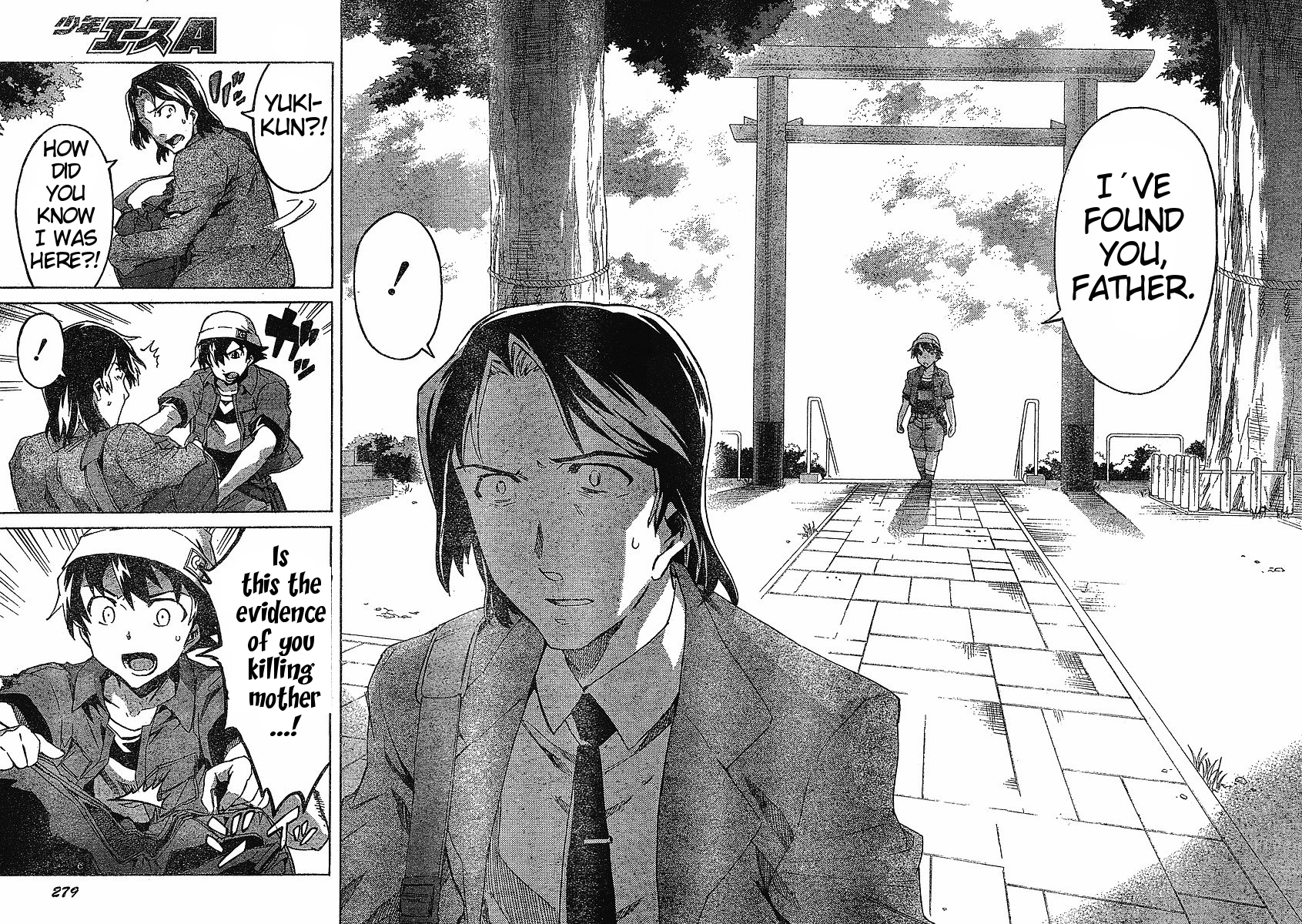 Mirai Nikki Chapter 35 page 20 - Chapter 35: Inverted World