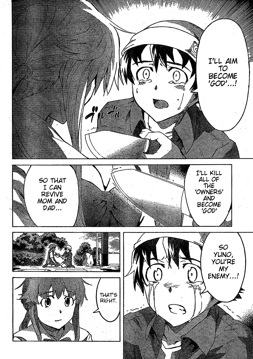Mirai Nikki Chapter 36 page 12 - Chapter 36: Contract