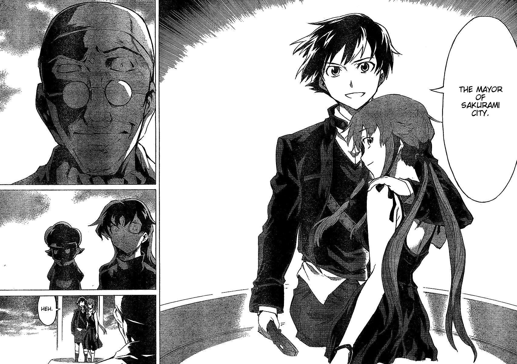 Mirai Nikki Chapter 36 page 30 - Chapter 36: Contract
