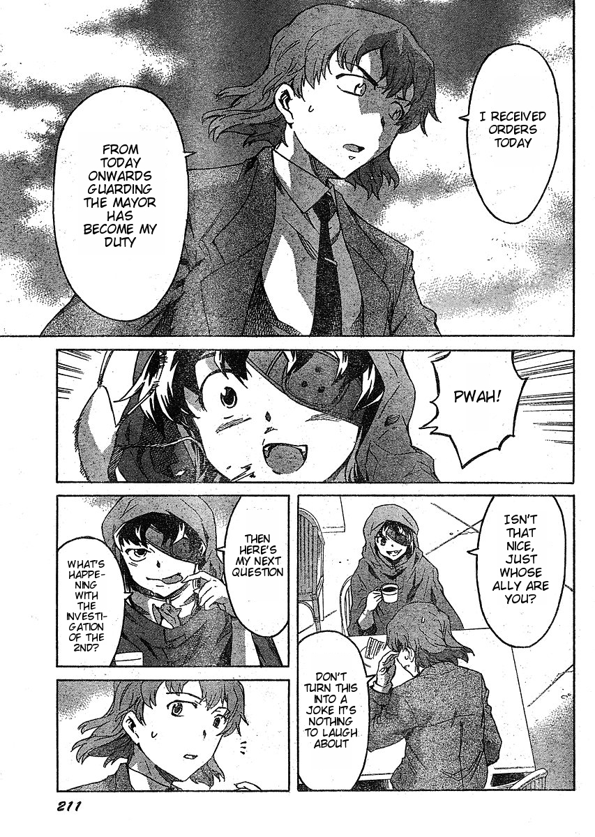 Mirai Nikki Chapter 37 page 12 - Chapter 37: Strike Back