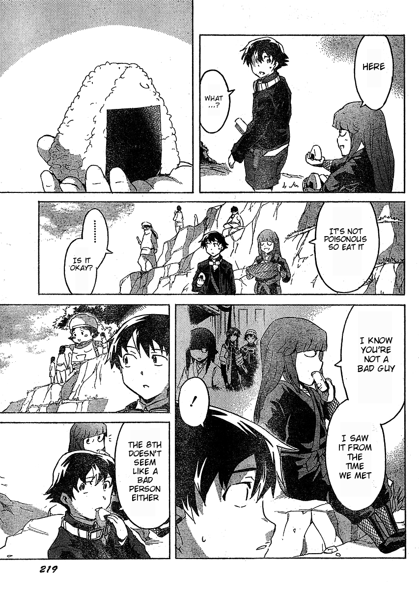 Mirai Nikki Chapter 37 page 19 - Chapter 37: Strike Back