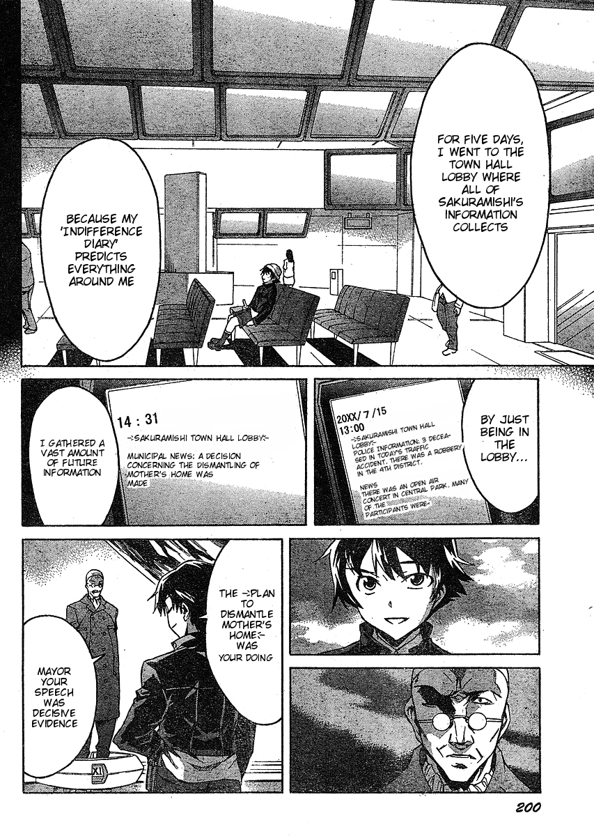 Mirai Nikki Chapter 37 page 2 - Chapter 37: Strike Back