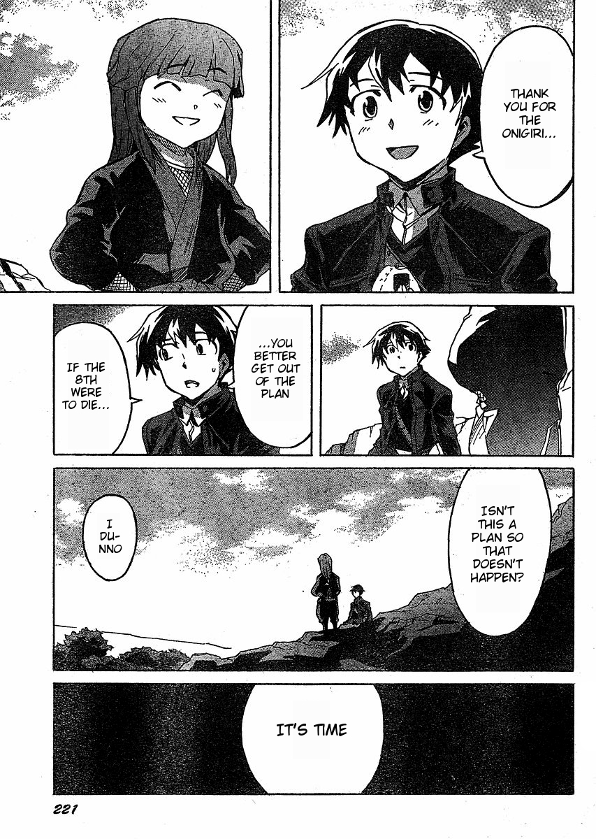 Mirai Nikki Chapter 37 page 21 - Chapter 37: Strike Back