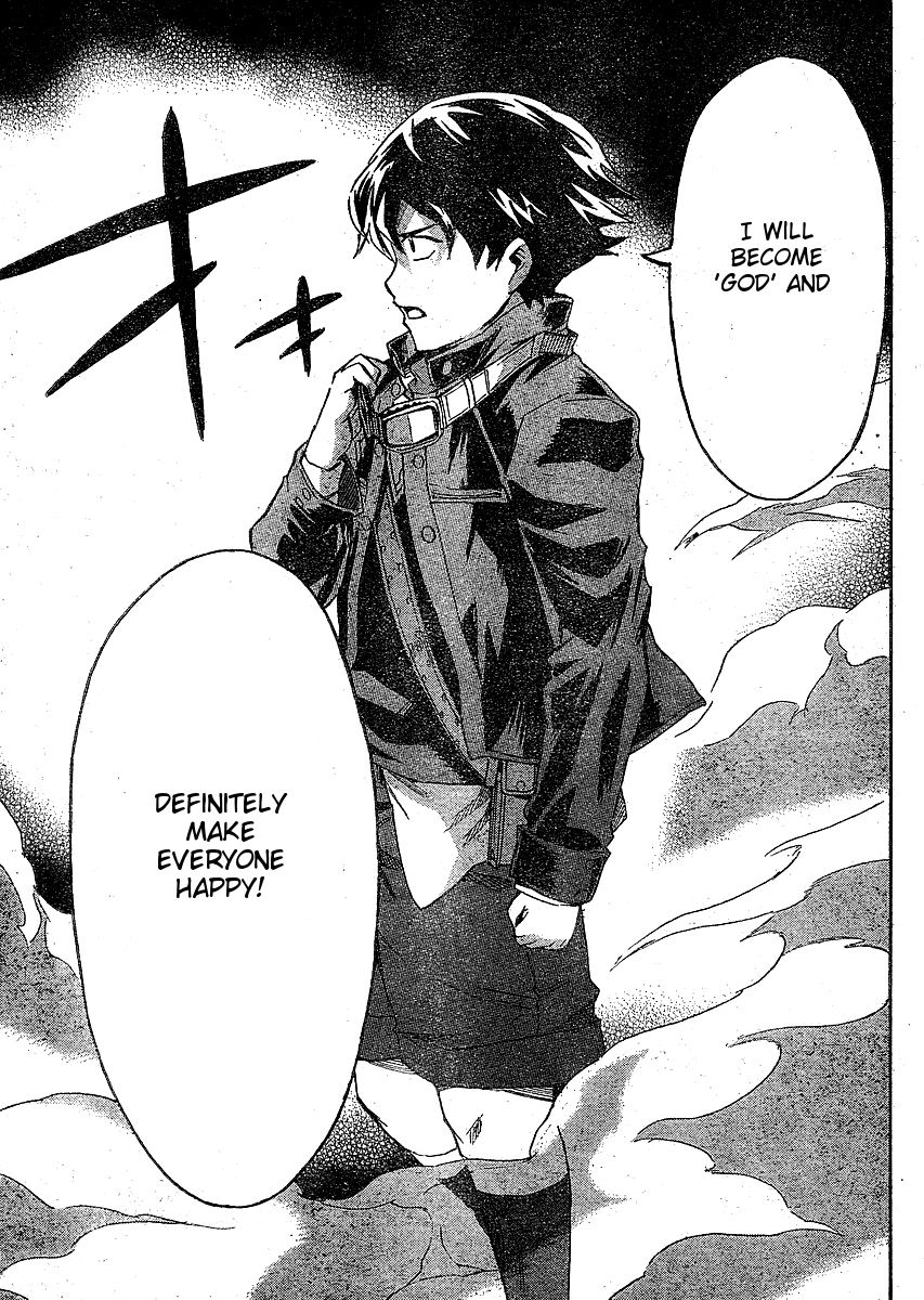 Mirai Nikki Chapter 37 page 34 - Chapter 37: Strike Back