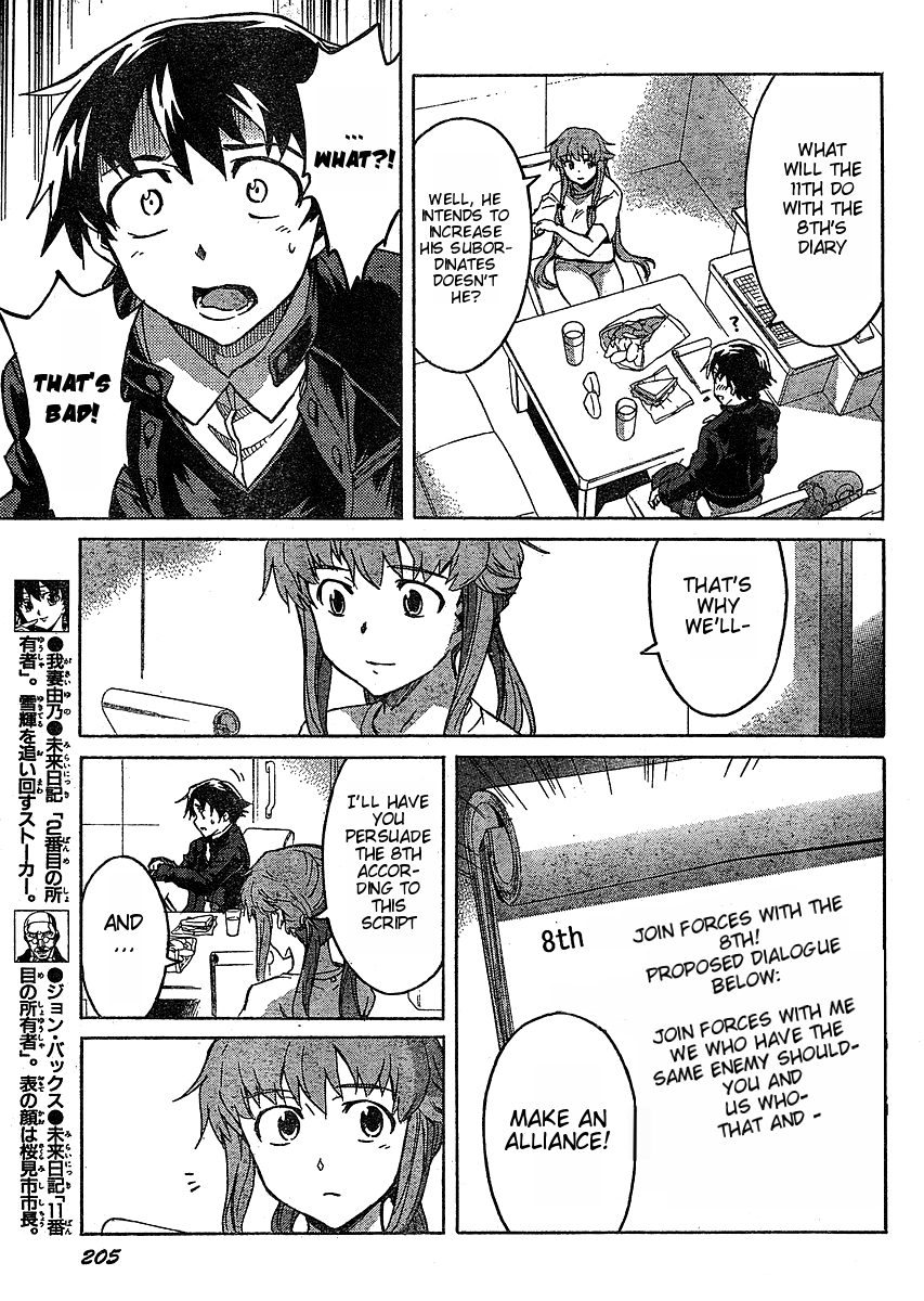 Mirai Nikki Chapter 37 page 7 - Chapter 37: Strike Back