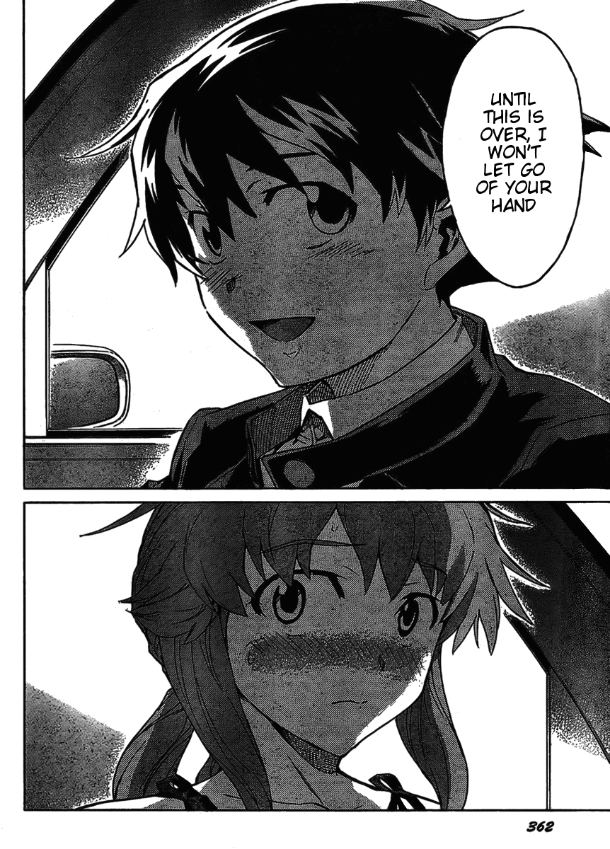 Mirai Nikki Chapter 38 page 12 - Chapter 38: D.N.A.