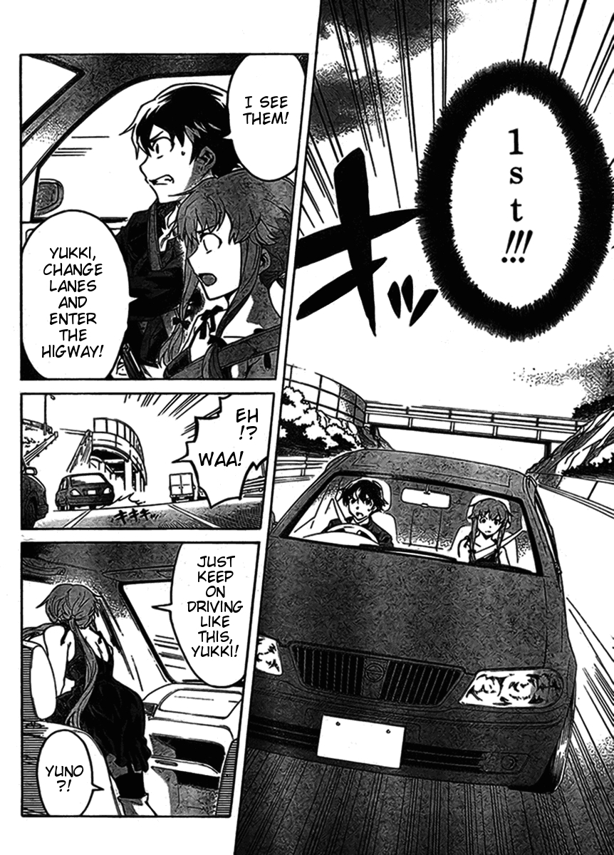 Mirai Nikki Chapter 38 page 16 - Chapter 38: D.N.A.
