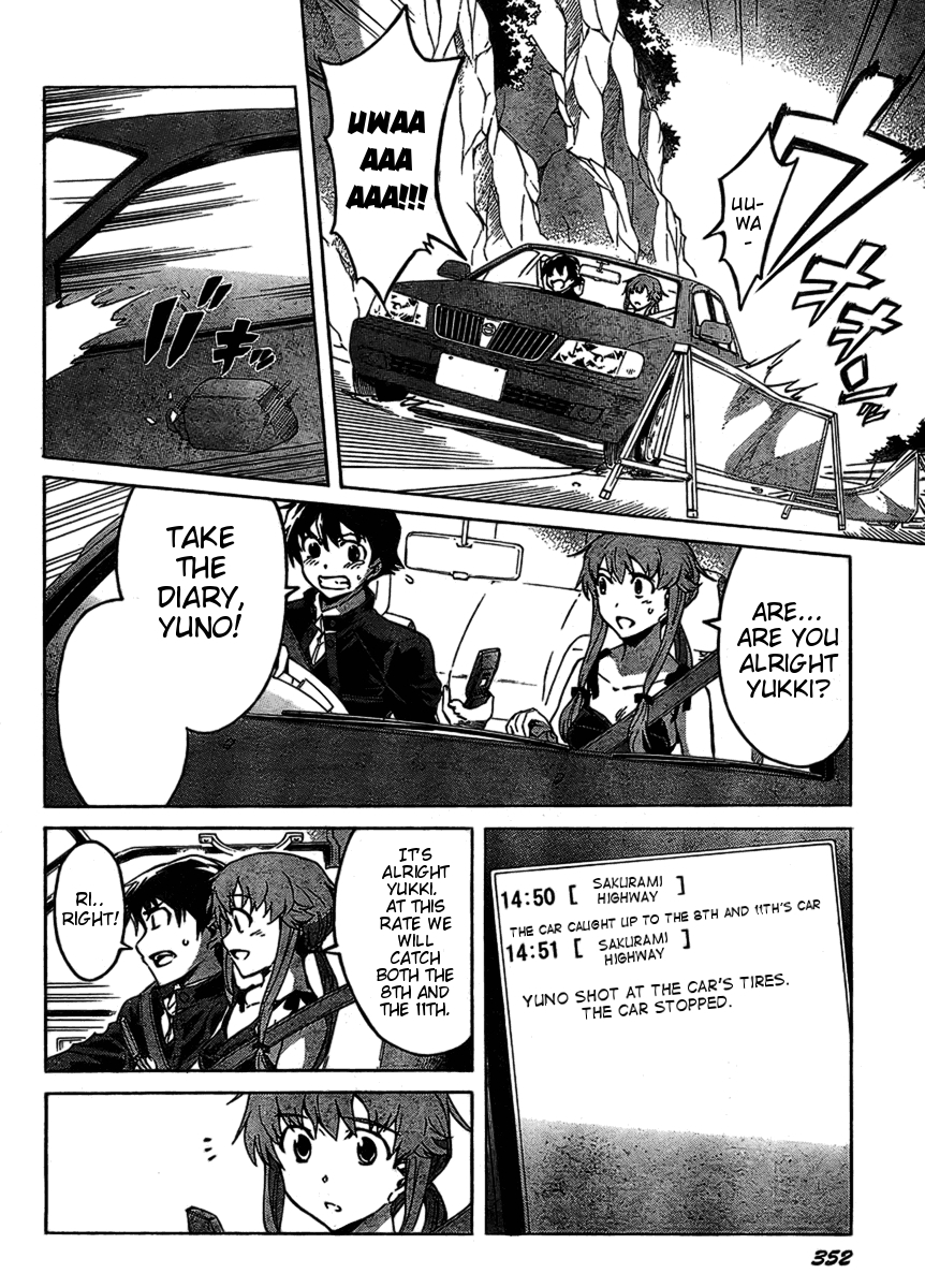 Mirai Nikki Chapter 38 page 2 - Chapter 38: D.N.A.