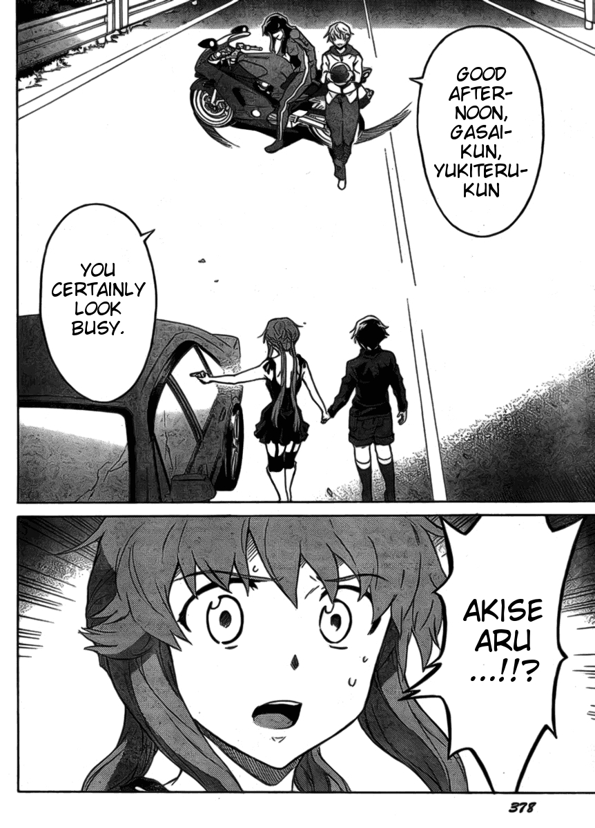 Mirai Nikki Chapter 38 page 26 - Chapter 38: D.N.A.