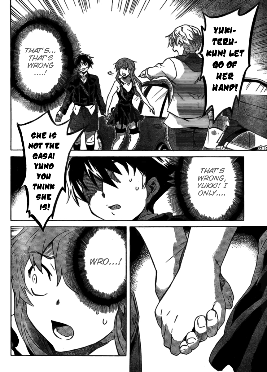 Mirai Nikki Chapter 38 page 35 - Chapter 38: D.N.A.