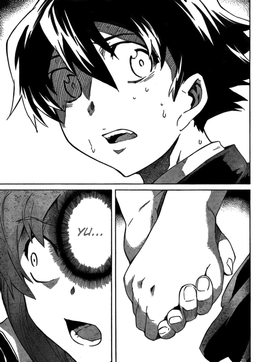 Mirai Nikki Chapter 38 page 36 - Chapter 38: D.N.A.