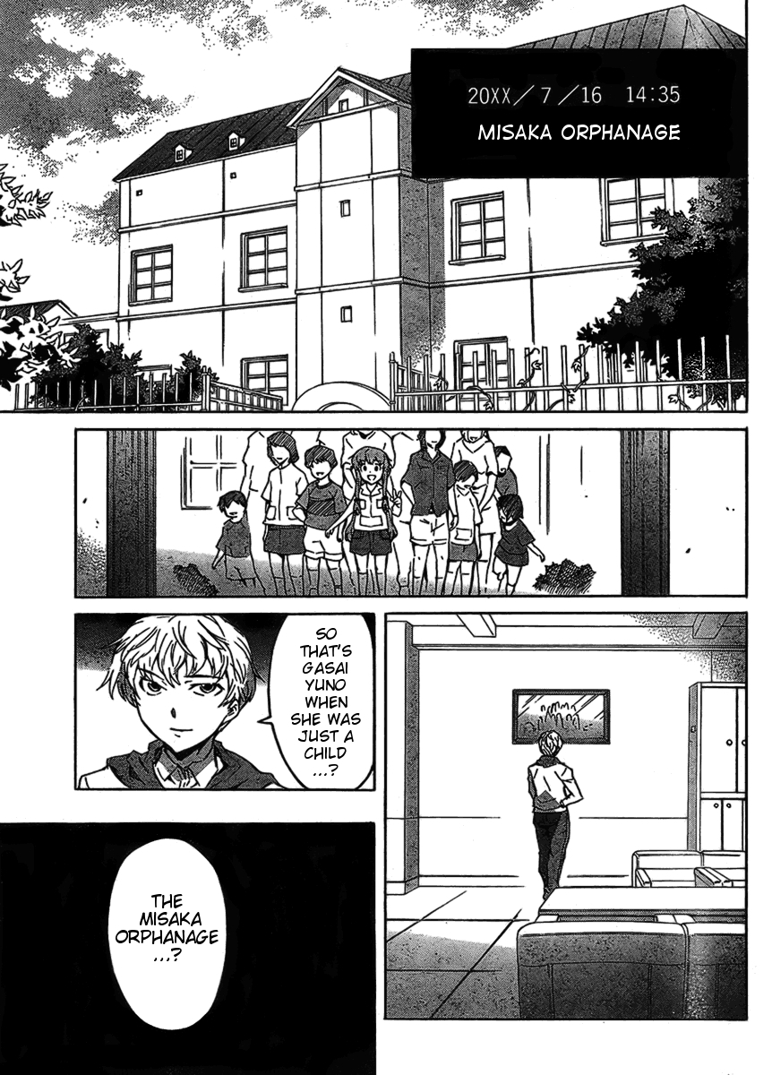 Mirai Nikki Chapter 38 page 5 - Chapter 38: D.N.A.