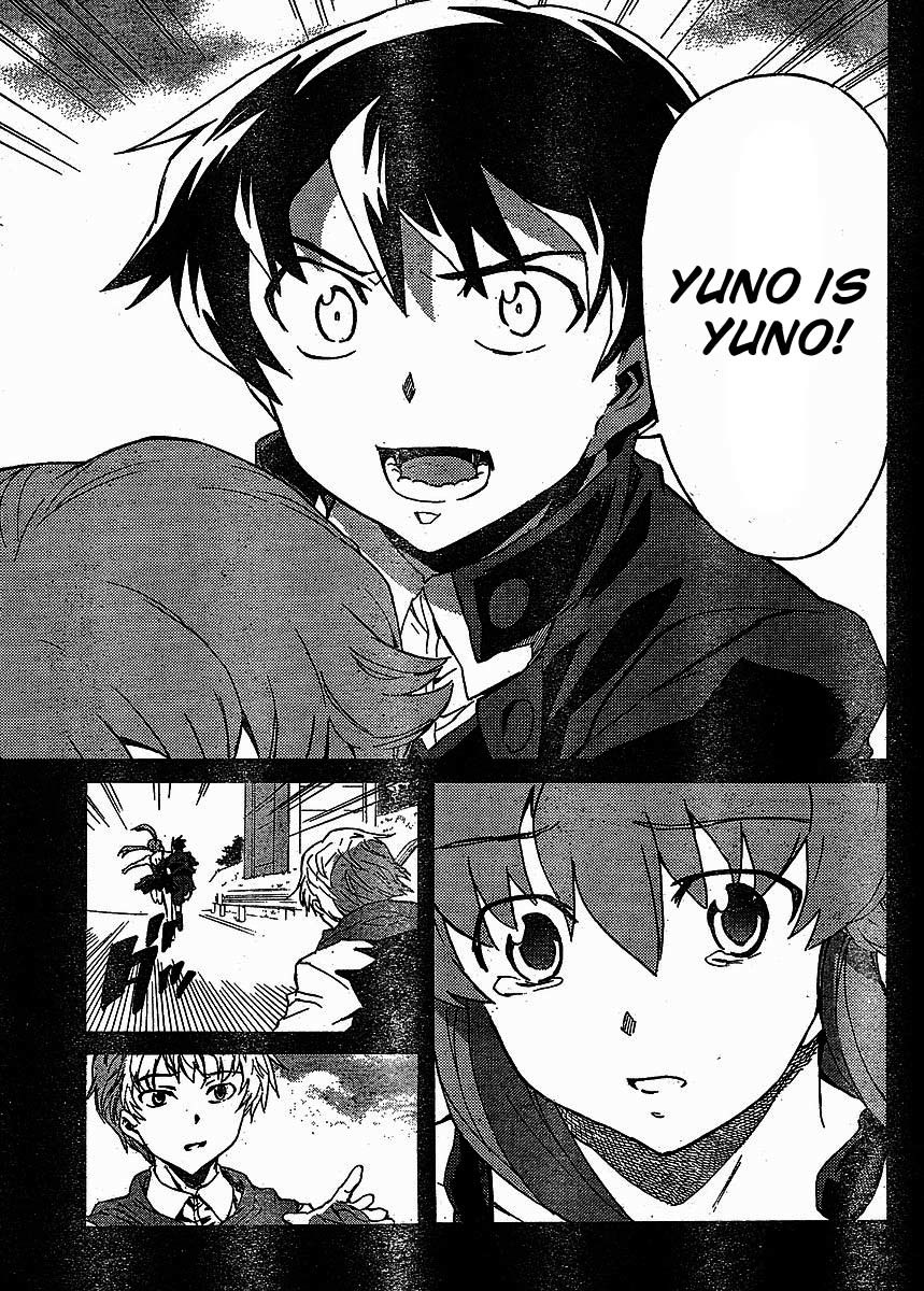 Mirai Nikki Chapter 39 page 9 - Chapter 39: Your Name