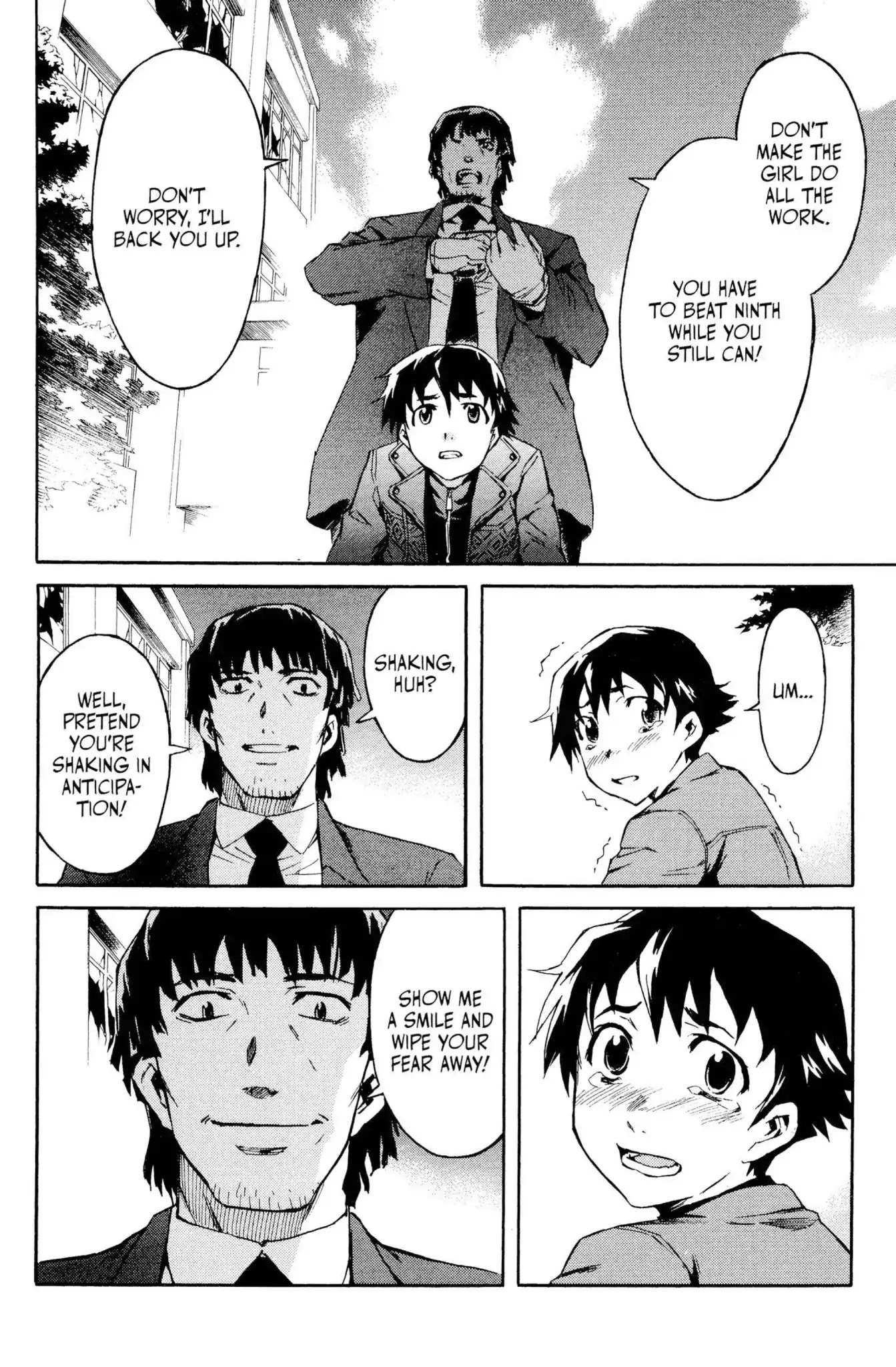 Mirai Nikki Chapter 4 page 18 - Chapter 4: Vol.1 Diary 4: Birth of the Future Alliance