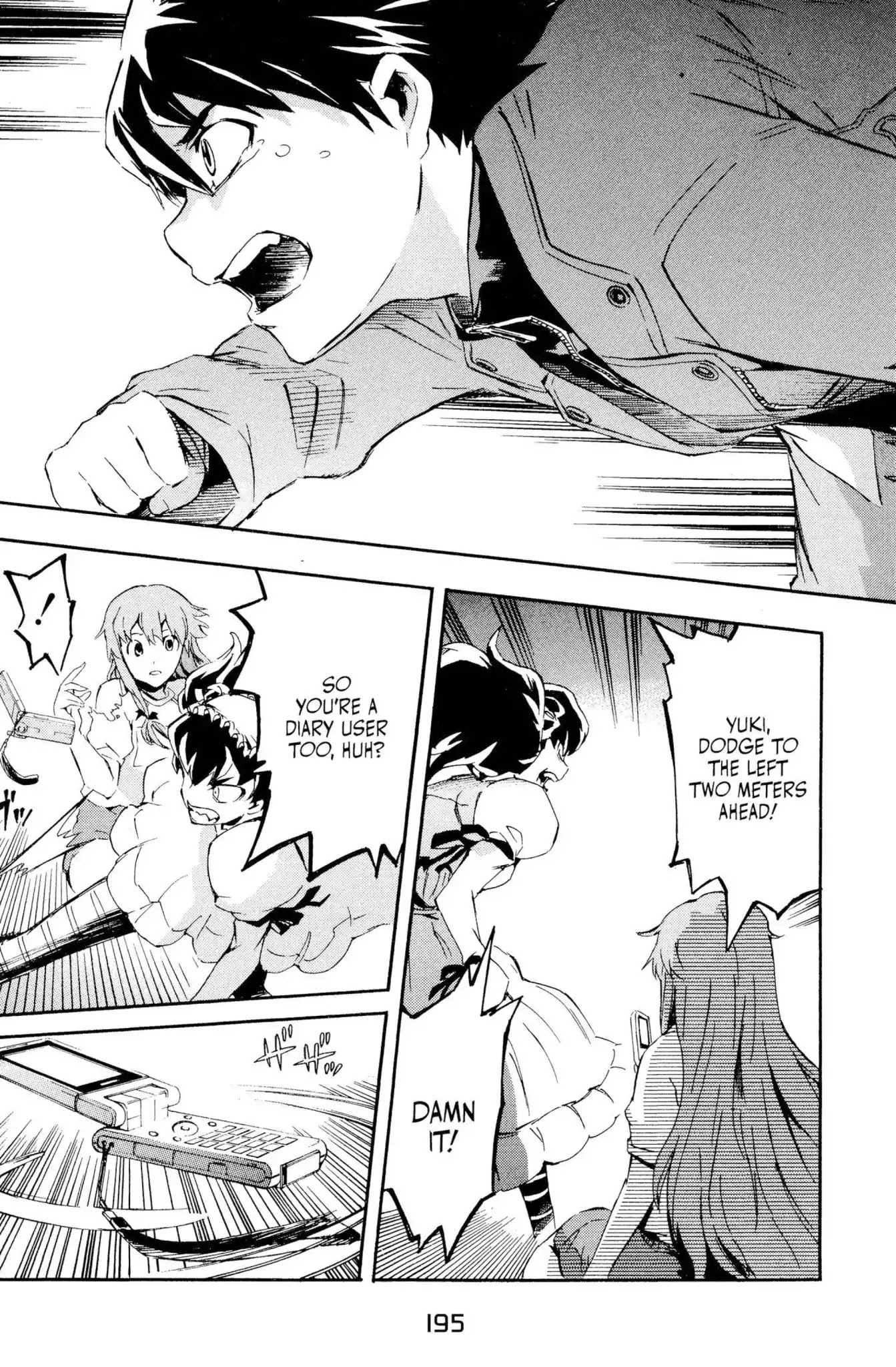 Mirai Nikki Chapter 4 page 25 - Chapter 4: Vol.1 Diary 4: Birth of the Future Alliance
