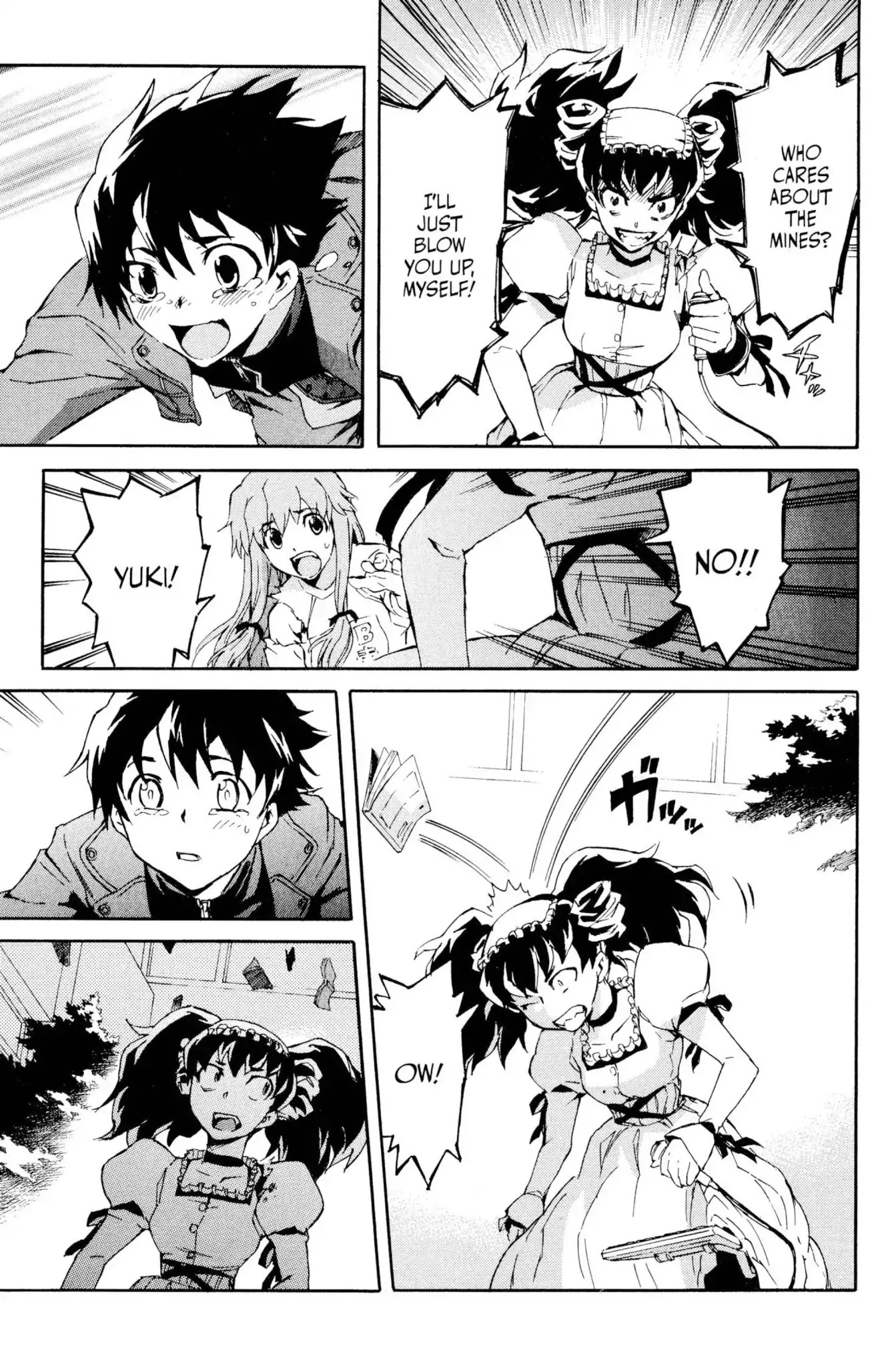 Mirai Nikki Chapter 4 page 27 - Chapter 4: Vol.1 Diary 4: Birth of the Future Alliance
