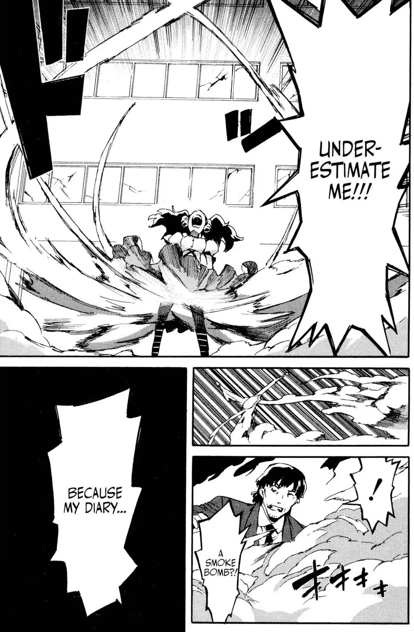 Mirai Nikki Chapter 4 page 37 - Chapter 4: Vol.1 Diary 4: Birth of the Future Alliance