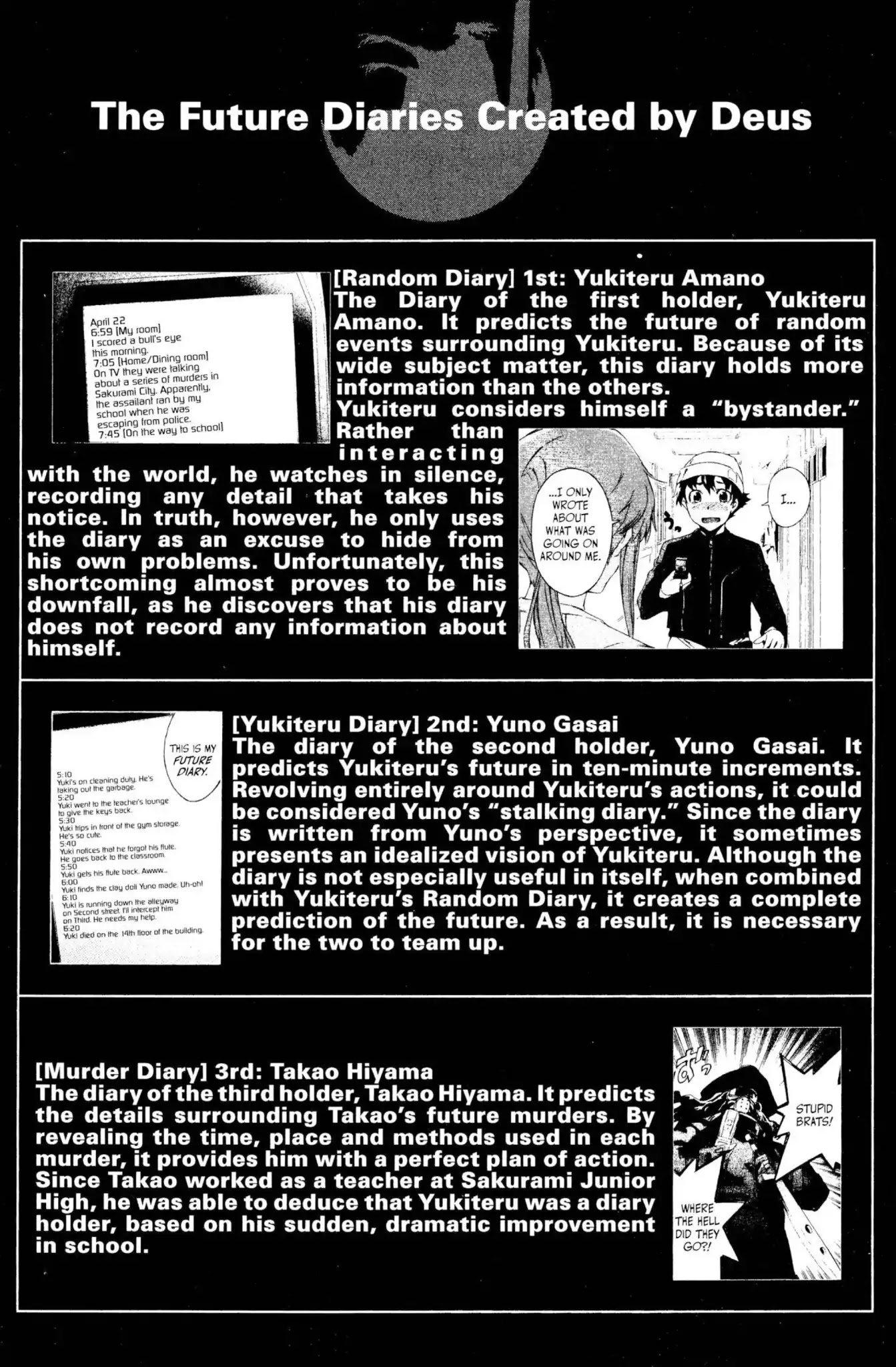 Mirai Nikki Chapter 4 page 41 - Chapter 4: Vol.1 Diary 4: Birth of the Future Alliance