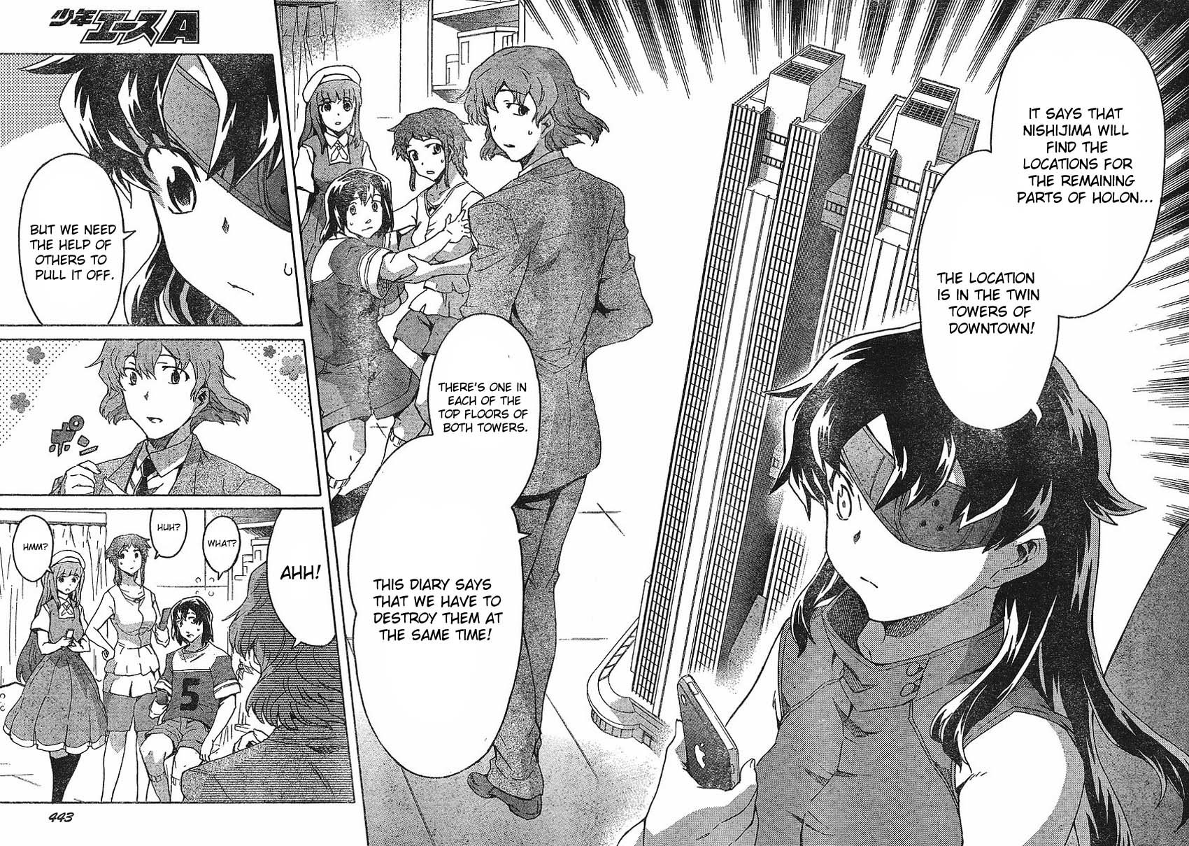 Mirai Nikki Chapter 41 page 16 - Chapter 41: Owners Gather