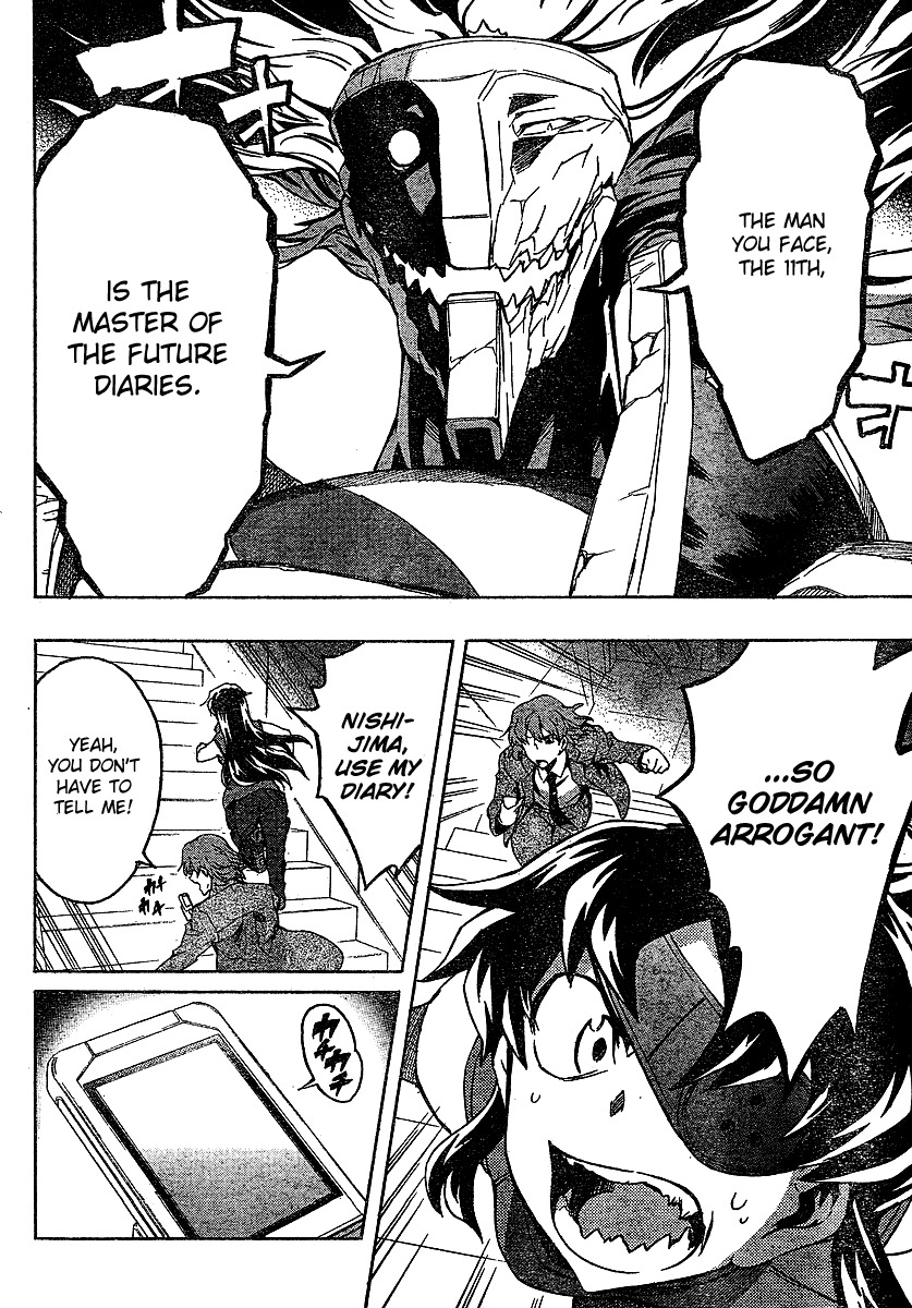 Mirai Nikki Chapter 42 page 25 - Chapter 42: Dead Zone VS Dead Zone