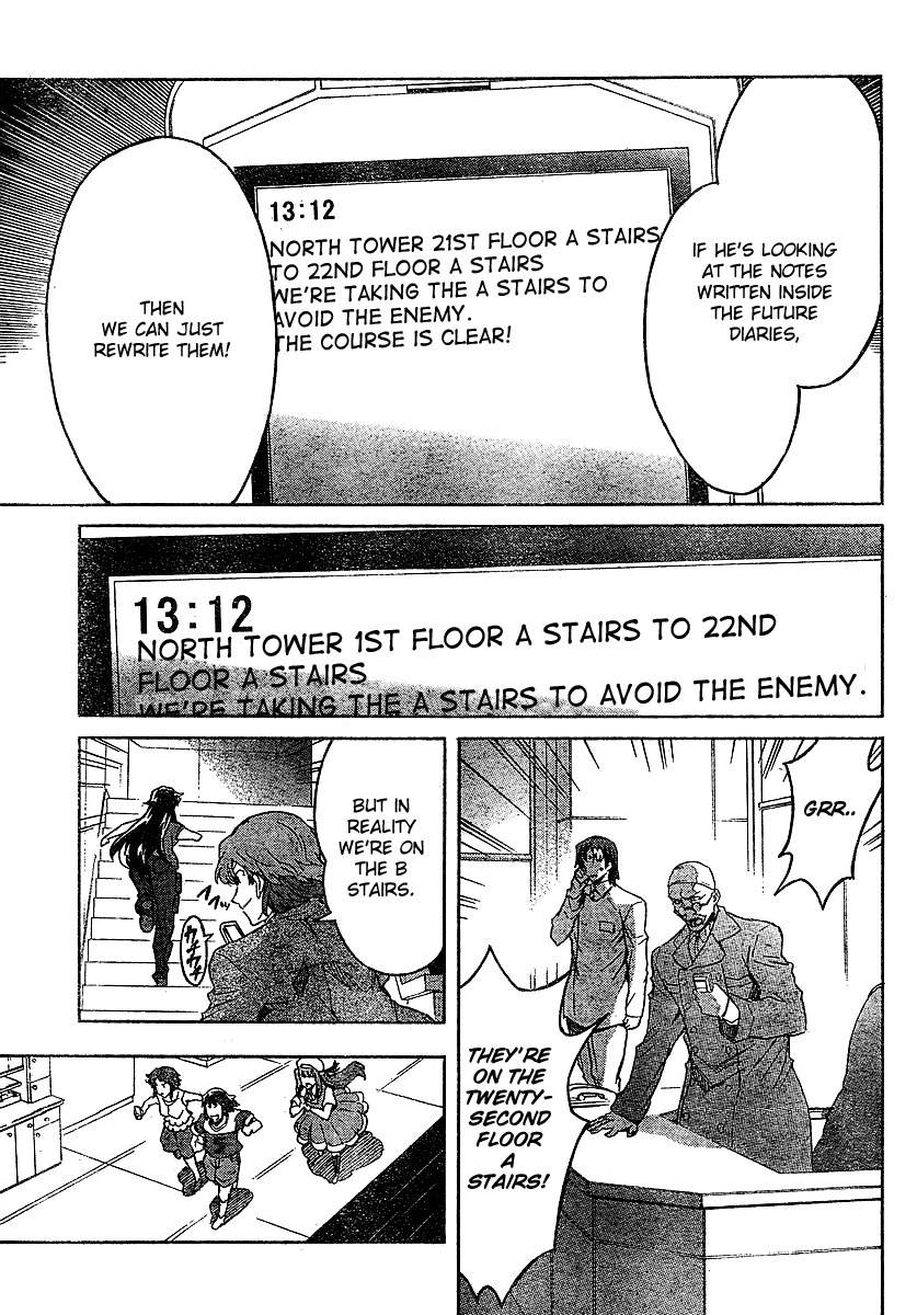 Mirai Nikki Chapter 42 page 26 - Chapter 42: Dead Zone VS Dead Zone