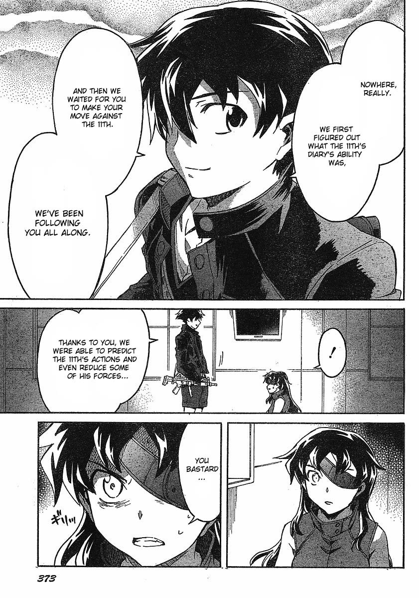 Mirai Nikki Chapter 43 page 16 - Chapter 43: How to Save the End