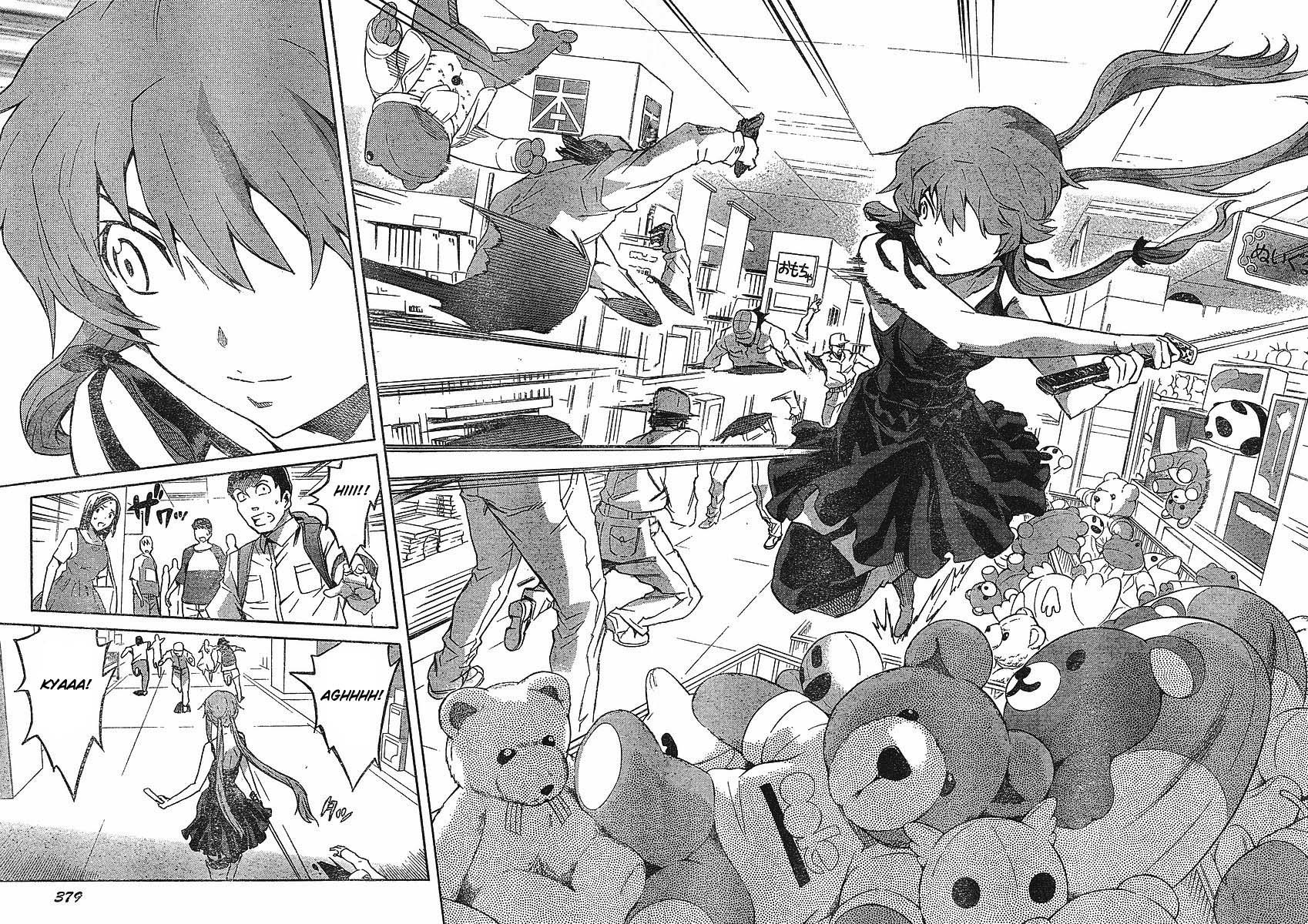Mirai Nikki Chapter 43 page 21 - Chapter 43: How to Save the End