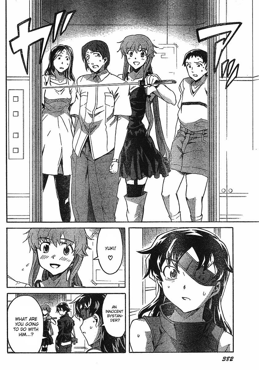 Mirai Nikki Chapter 43 page 24 - Chapter 43: How to Save the End