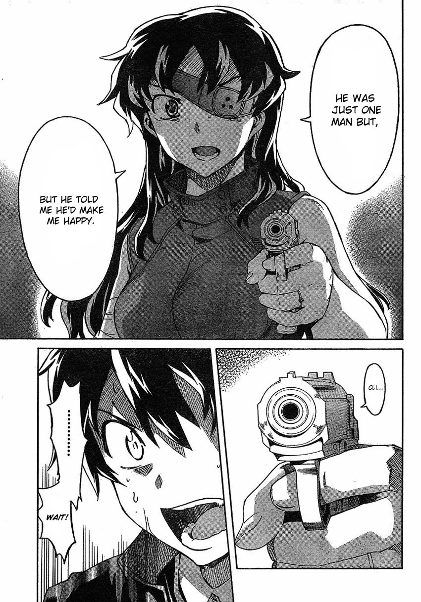 Mirai Nikki Chapter 44 page 23 - Chapter 44: The Wagatsuma Bank Twin Tower Building Branch