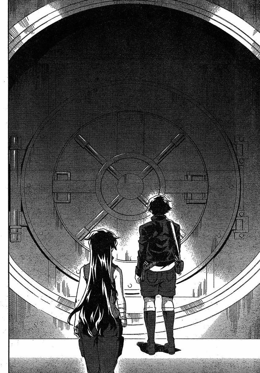 Mirai Nikki Chapter 44 page 31 - Chapter 44: The Wagatsuma Bank Twin Tower Building Branch