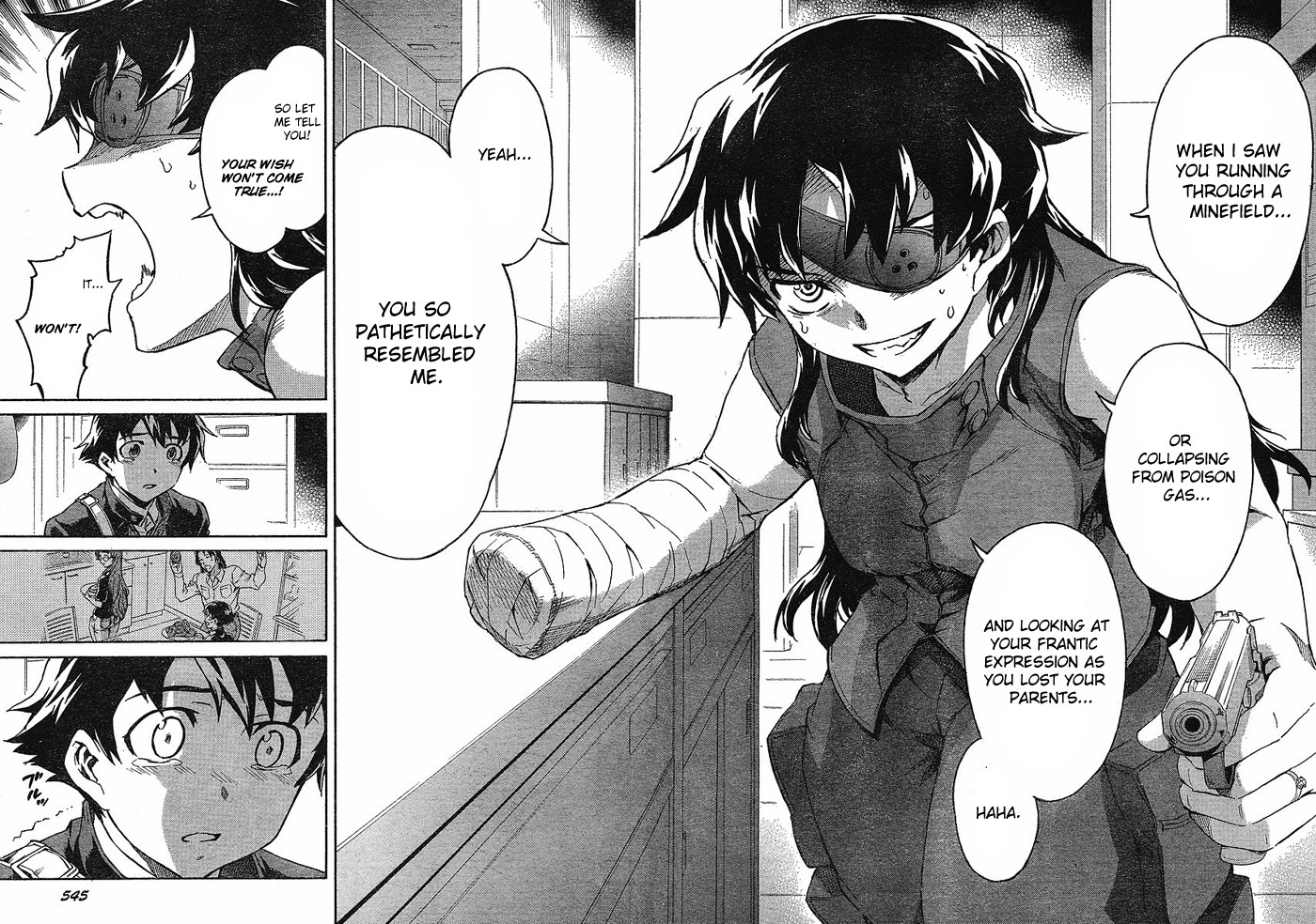 Mirai Nikki Chapter 45 page 13 - Chapter 45: Last Battle VS 9th