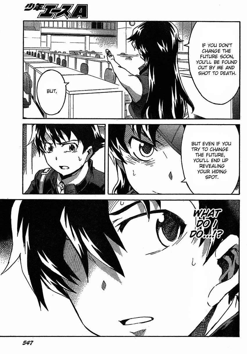 Mirai Nikki Chapter 45 page 15 - Chapter 45: Last Battle VS 9th