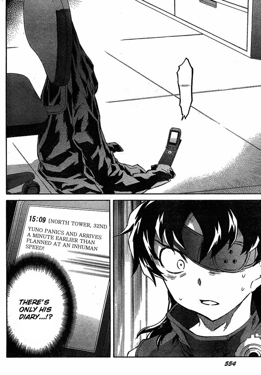 Mirai Nikki Chapter 45 page 22 - Chapter 45: Last Battle VS 9th