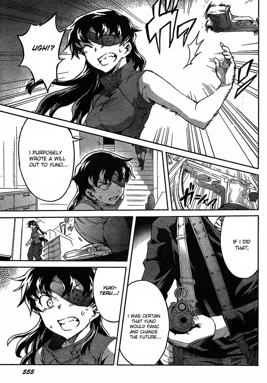 Mirai Nikki Chapter 45 page 23 - Chapter 45: Last Battle VS 9th