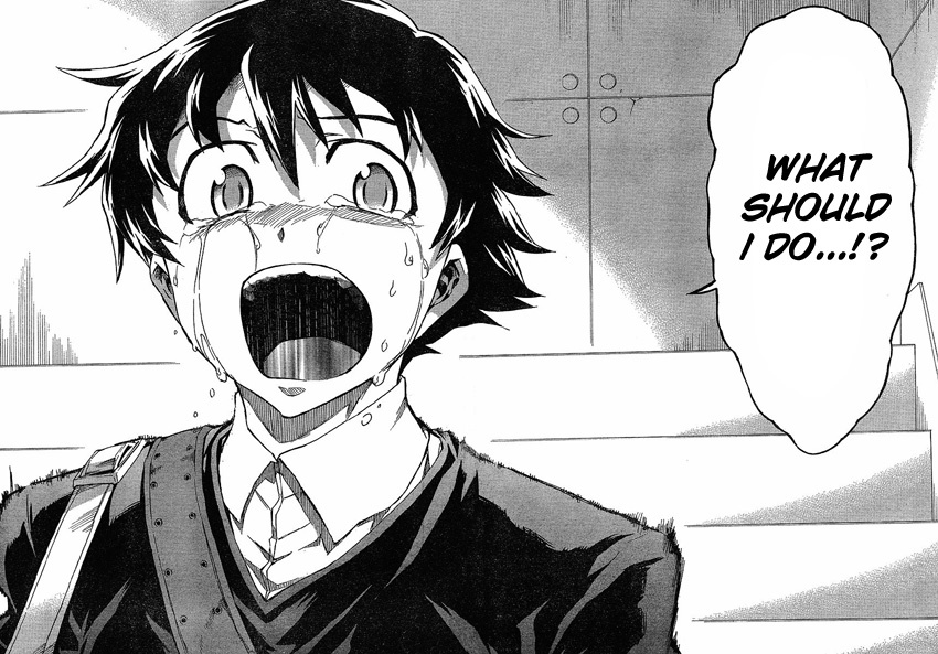 Mirai Nikki Chapter 45 page 26 - Chapter 45: Last Battle VS 9th
