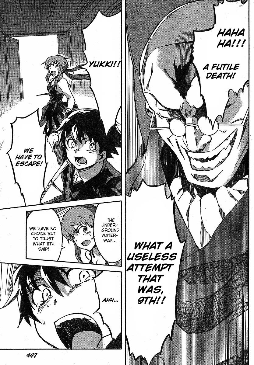 Mirai Nikki Chapter 46 page 28 - Chapter 46: Conclusion