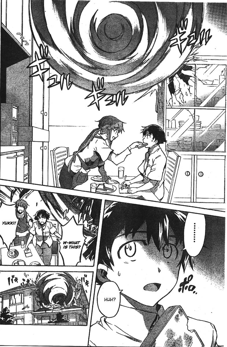 Mirai Nikki Chapter 47 page 14 - Chapter 47: All Collapse Preludes