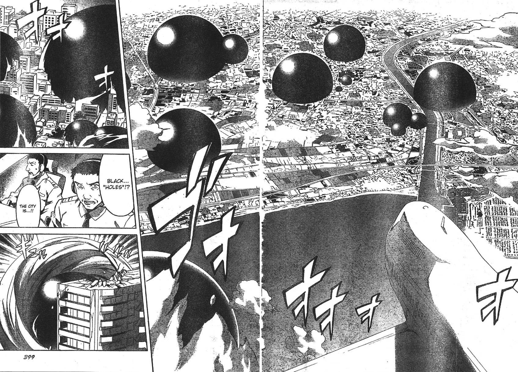 Mirai Nikki Chapter 47 page 23 - Chapter 47: All Collapse Preludes