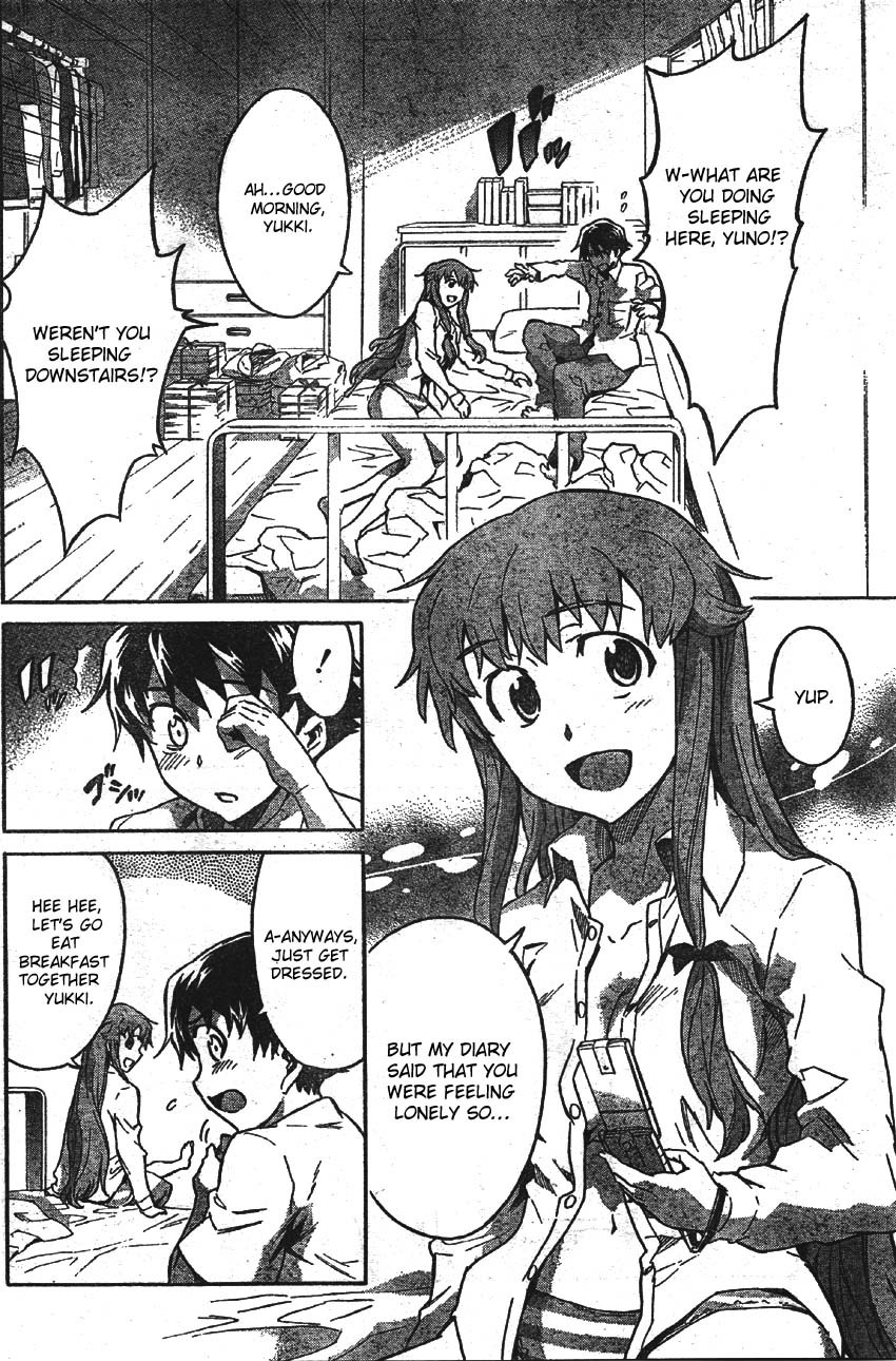 Mirai Nikki Chapter 47 page 5 - Chapter 47: All Collapse Preludes