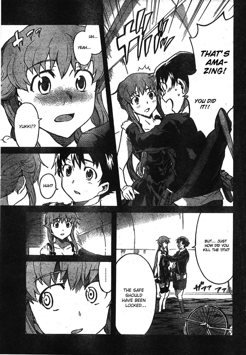 Mirai Nikki Chapter 47 page 8 - Chapter 47: All Collapse Preludes