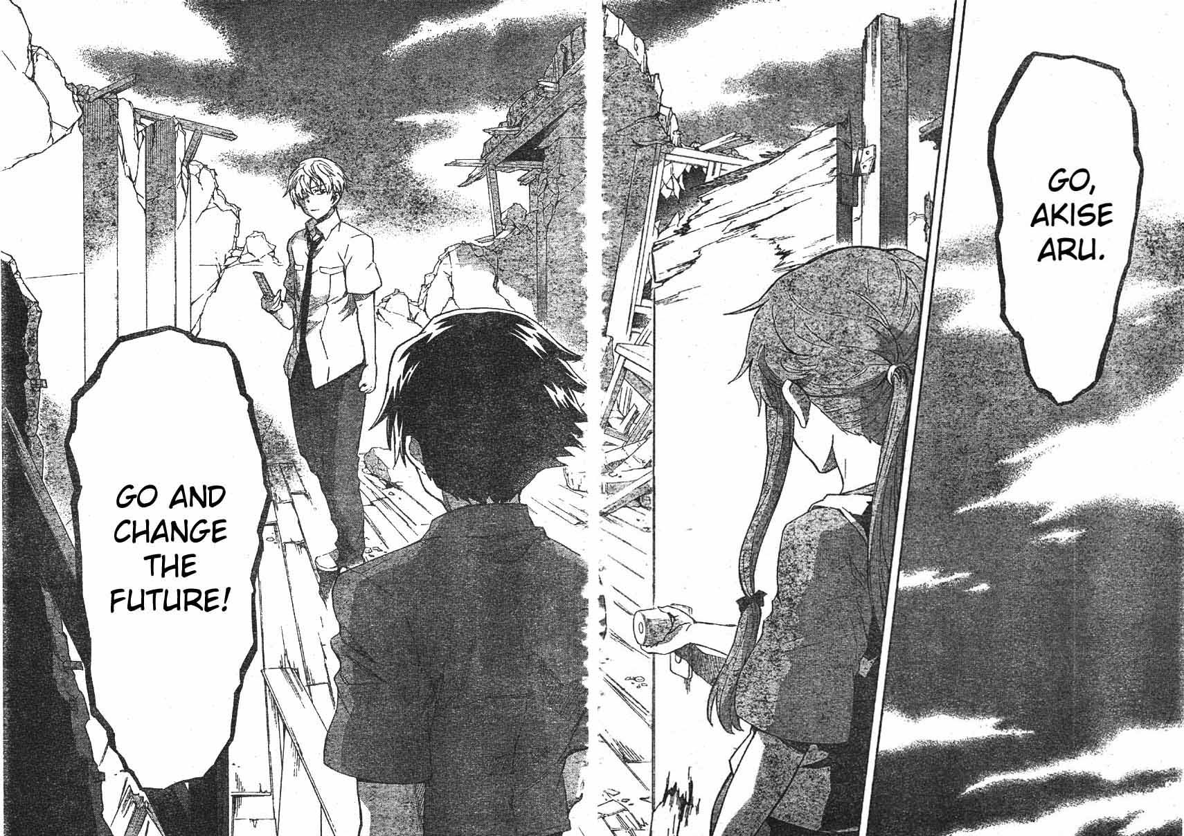 Mirai Nikki Chapter 48 page 31 - Chapter 48: The End of Tender Lies and Kamishiro