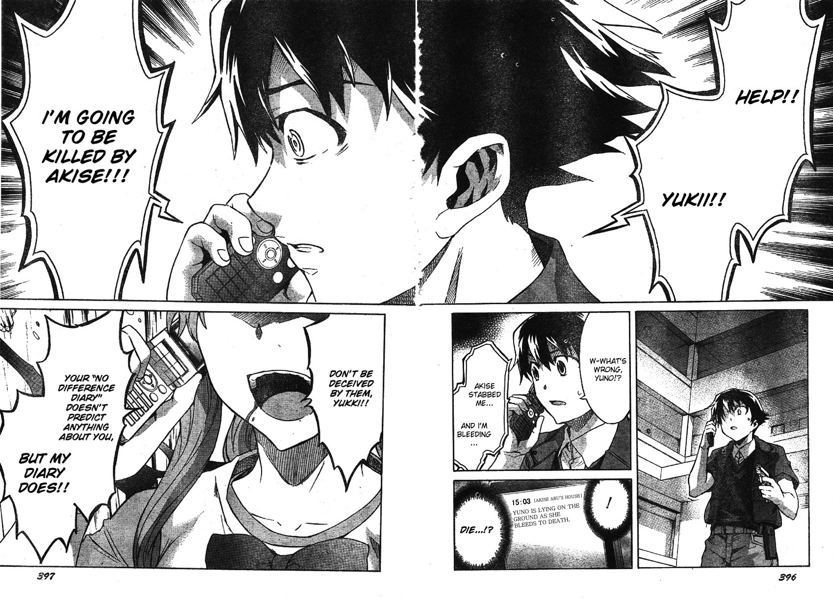 Mirai Nikki Chapter 49 page 30 - Chapter 49: Elucidation 1