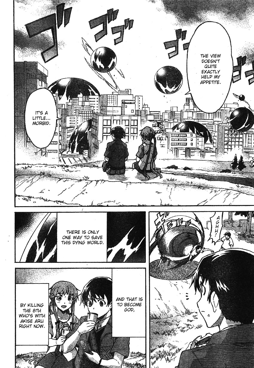 Mirai Nikki Chapter 49 page 4 - Chapter 49: Elucidation 1